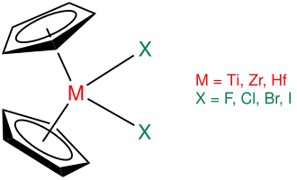 Zirconocène stabilisé.