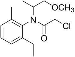 Image illustrative de l’article Métolachlore