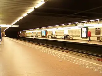 Image illustrative de l’article Parc (métro de Bruxelles)