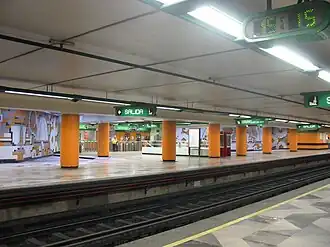 Quai de la station.