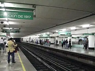 Image illustrative de l’article Ligne 8 du métro de Mexico