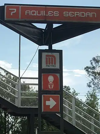 Accès à la station.