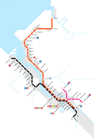 Image illustrative de l’article Métro de Bilbao