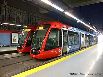 Image illustrative de l’article Métro léger de Madrid