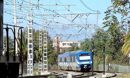Le métro de Valparaiso à Quilpué