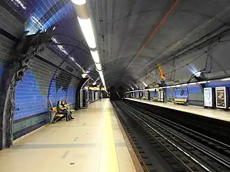 Image illustrative de l’article Parque (métro de Lisbonne)