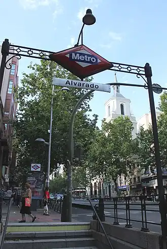 Image illustrative de l’article Alvarado (métro de Madrid)