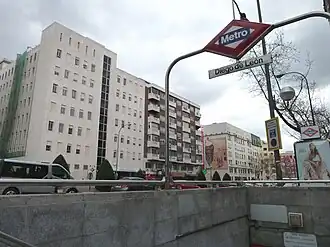 Entrée de la station.
