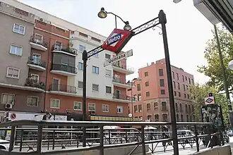 Image illustrative de l’article Quintana (métro de Madrid)