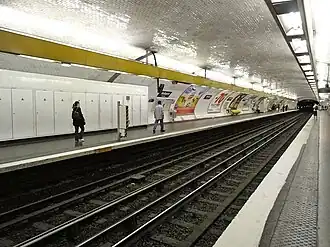 Vue d'ensemble des quais en 2011.