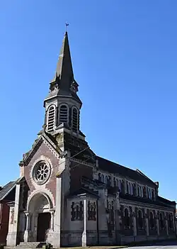 L'église Saint-Nicolas.