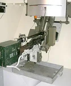 Villa Rose, mitrailleuse Mle 51.