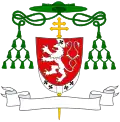Blason de Charles François d'Aviau du Bois de Sanzay (1737-1826), archevêque de Vienne puis de Bordeaux.