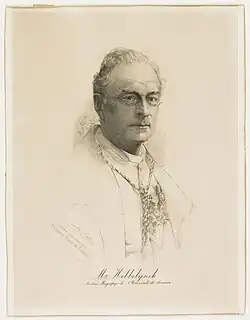 Portrait de Mgr Adolphe Hebbelynck.