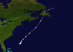 Image illustrative de l’article Ouragan Michael (2000)