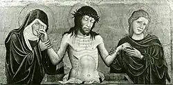 Christ en homme de douleurs (extrait).