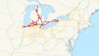 Image illustrative de l’article Michigan Central Railroad