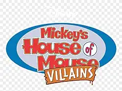 Description de l'image Mickey's House of Villains logo.jpg.