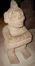 Statuette de Mictlantecuhtli (British Museum, Londres).