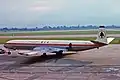 Un de Havilland DH106 Comet 4C à Londres Heathrow en 1963
