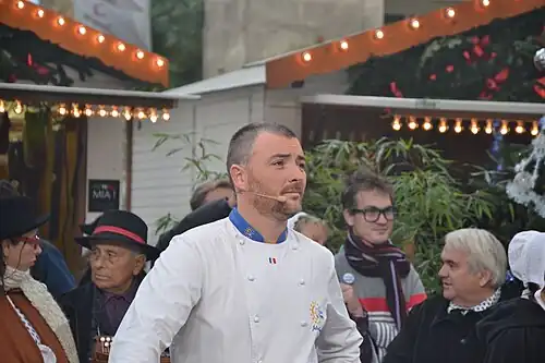 Julien Charvet, chef.