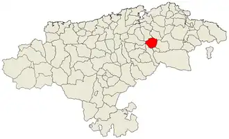 Localisation de Miera