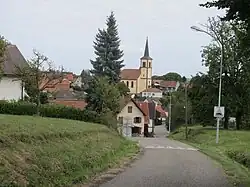 Vue du village.