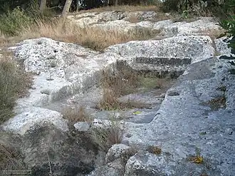 Âge du bronze, collines au nord de Migdal Haemek, Israël.