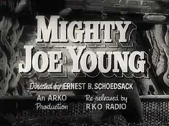 Description de l'image Mighty Joe Young (1949) trailer title.jpg.