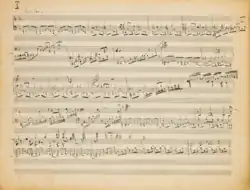 Première page de la première pièce