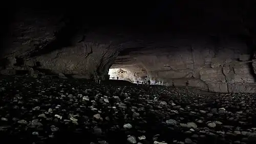 Dans le lit de la Cesse.