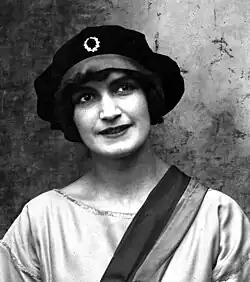 Miniah Lutèce reine des étudiants de Paris 1921.