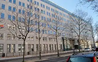 Siège du ministère des Solidarités et de la Santé, au no&nbsp;14.