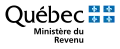 Logo du Ministère du Revenu de 1999 à juin 2001.