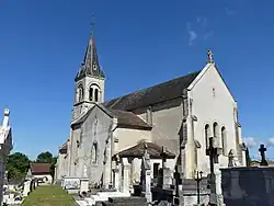 L'église Saint-Hilaire.