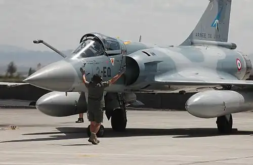 Mirage 2000 français en 2006.