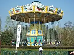 Mistral à Walibi Schtroumpf