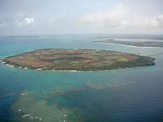 Vue de Kurima-jima.