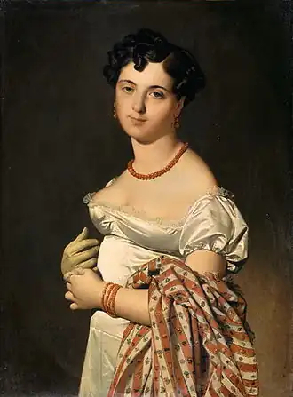 Portrait de Madame Panckoucke par Ingres (1811)