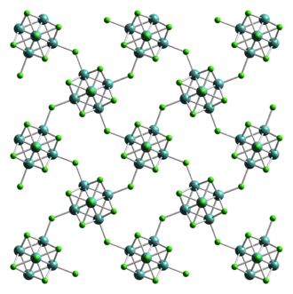 Image illustrative de l’article Chlorure de molybdène(II)
