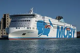 illustration de Moby Fantasy (ferry de 2023)