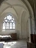 Chapelle sud, vue vers le sud.