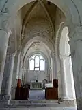 Vue vers l'est.