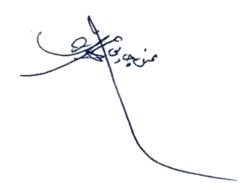 signature de Mohsen Chavoshi