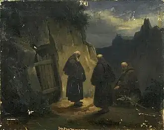 Moines en quête (1881)