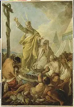 Moise et le Serpent d'Airain (1743)Lyon, Église Saint-Pierre-des-Terreaux