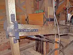 Roue à rochet (détail)