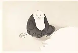 Kamisaka Sekka. Momoyagusa 1, encre et couleur sur papier, vers 1909-1910. H 29,8 ; L 44,7 cm. Birmingham Museum and Art Gallery.