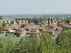 Les cités vues depuis le terril no&nbsp;222.