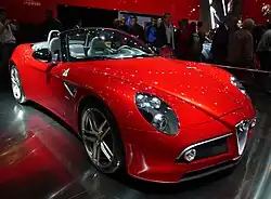 Alfa Romeo 8C Competizione Spider